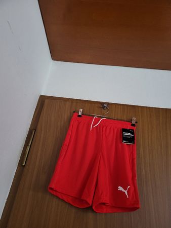 Short Puma rouge Teamgoal 23 Knit, Junior, Taille 152🔥