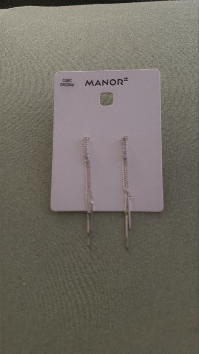 Ohrringe & -stecker: MANOR Ohrhänger Zirkonia neu – Neu und originalverpackt aus Grafstal von Kelly044