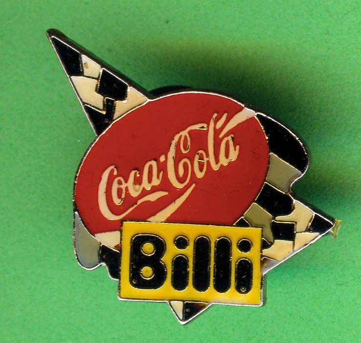 Placchette & Badge: Billi  Coca Cola – Usato da Winterthur venduto da Sammleroase