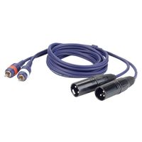 DAP FL26 XLR 2 x Male zu Cinch 2 x Männlich 1.5m