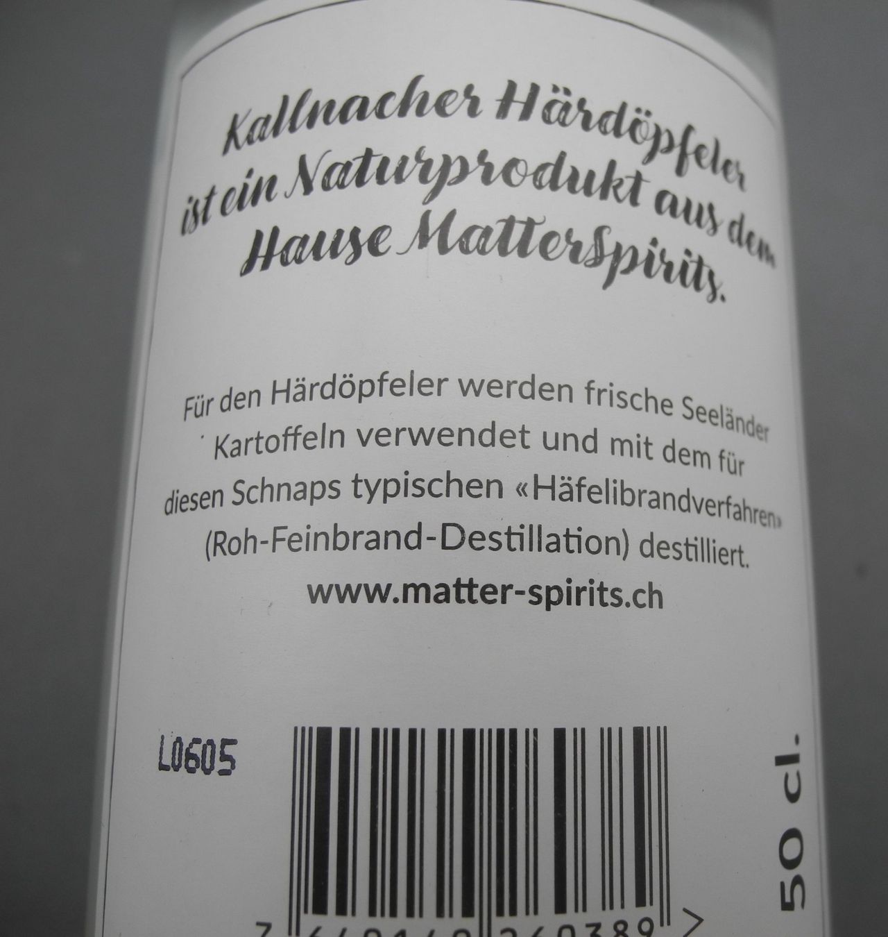 Spirituosen: Kallnacher Härdöpfeler 50cl – Neu (gemäss Beschreibung) aus Kottwil von Crazyrolf 4