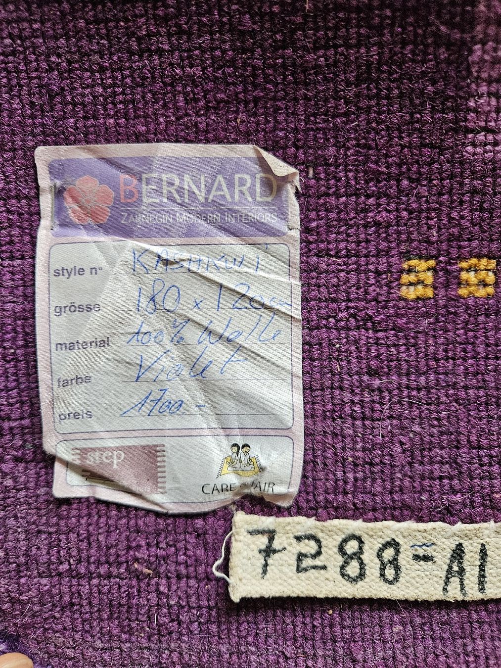 Tapis: Teppich Wolle – D'occasion à Zürich par lallafu 2