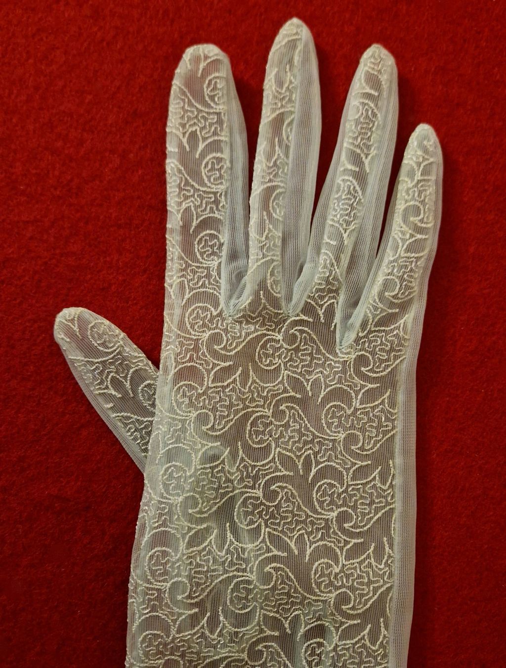 Guanti & manicotti: Vintage! Abend- /Opernhandschuhe - Opera Gloves NO Replika – Usato da Zürich venduto da silver-team 5