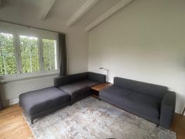 Rolf Benz Eck-Sofa, Stoffbezug, muss abgeholt werden