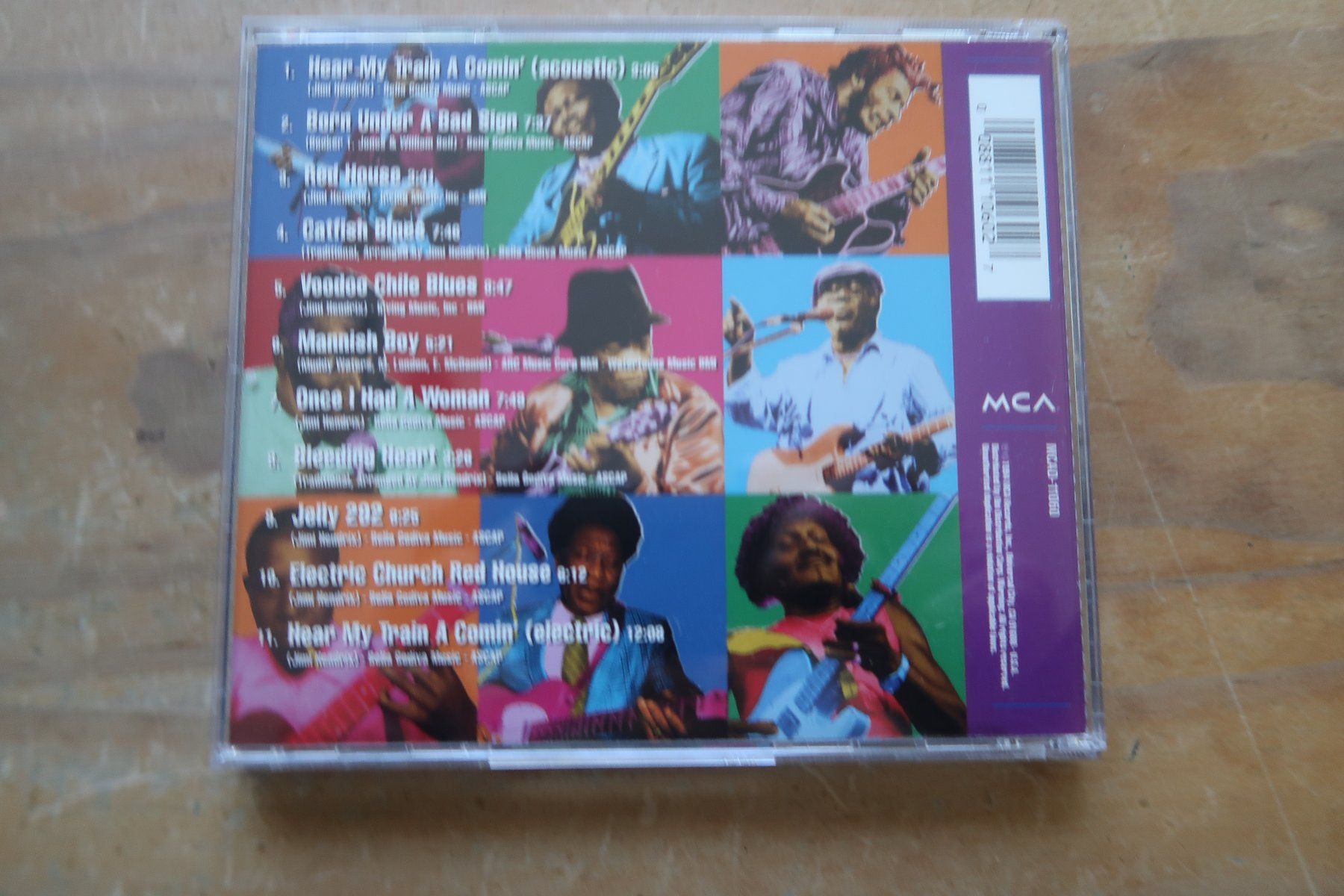 CD: JIMI HENDRIX - BLUES - CD – Usato da Basel venduto da Patiscat 1