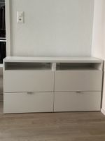 IKEA TV-Möbel / Lowboard weiss mit Schubladen – 118 cm