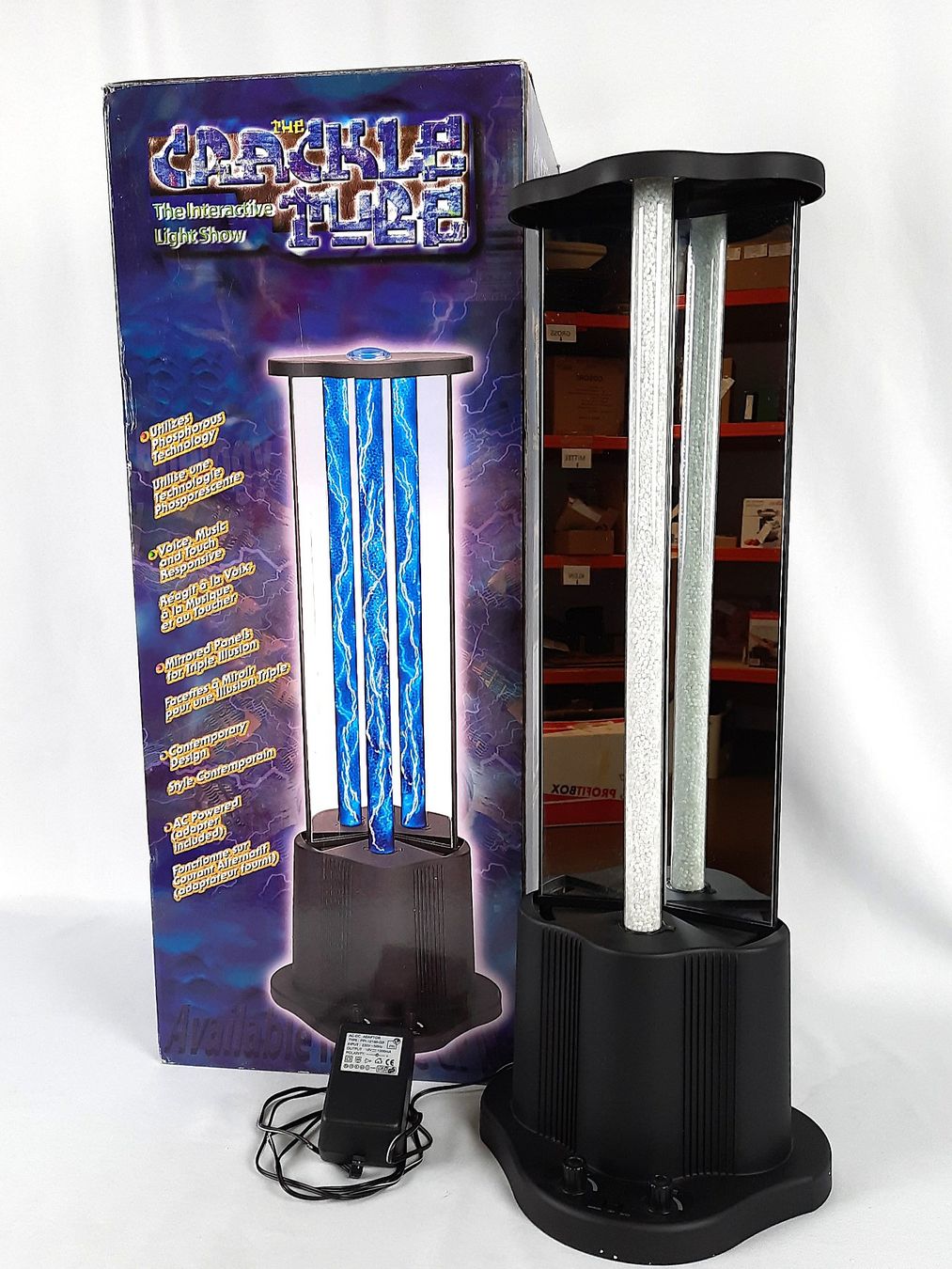 Lampade: The Crackle Tube, Interactive Light Show – Usato da Beinwil am See venduto da Restwert_Beinwil