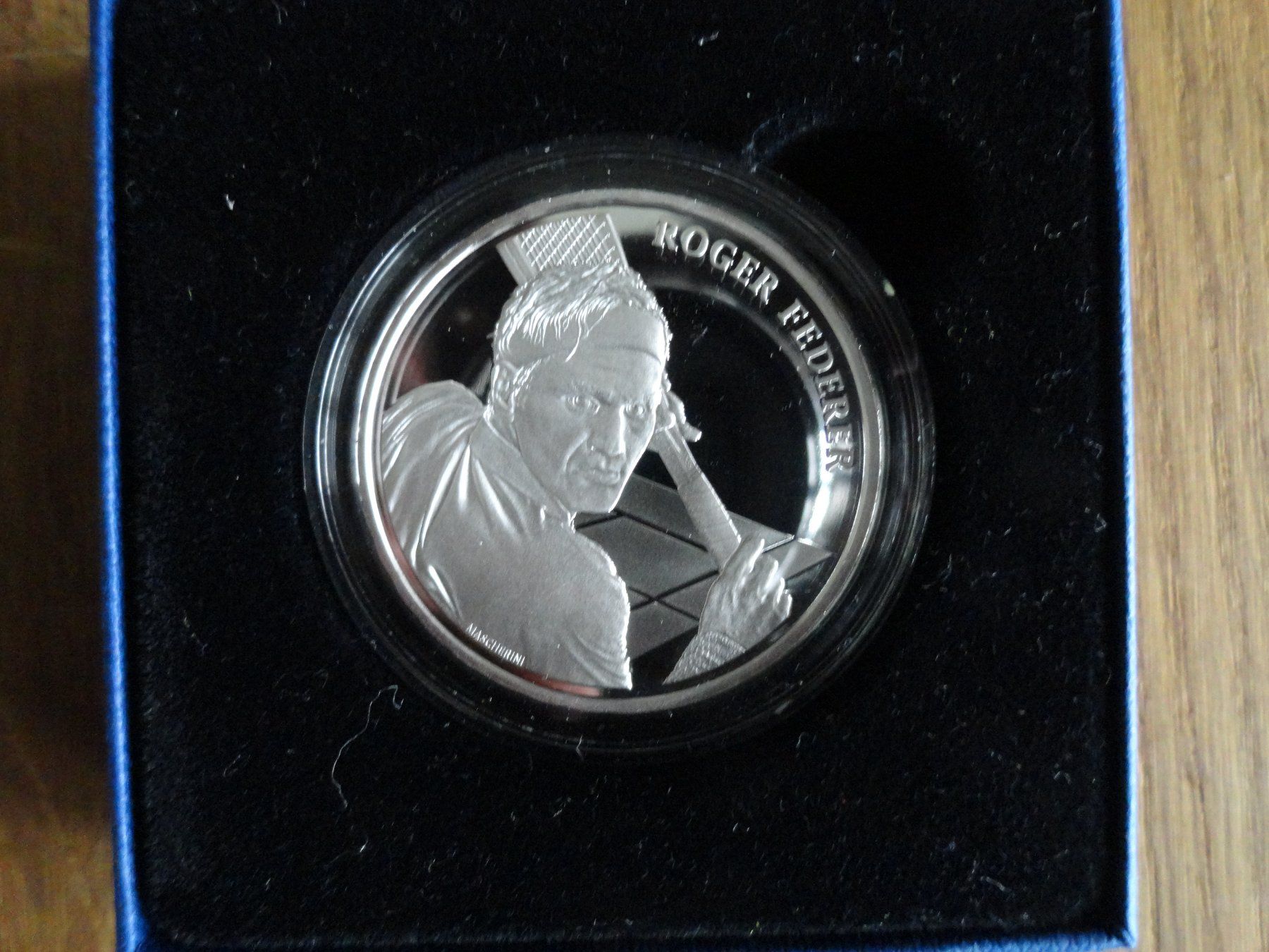 Tutti le monete: 20 Fr. Sonder-Silbermünze 2020 - "Roger Federer" - Top – Nuovo (secondo la descrizione) da Gerlafingen venduto da Shiva_74 3