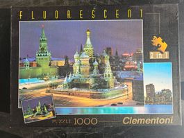 Puzzle Clementoni 2 in 1 - Moskau / Manhatten