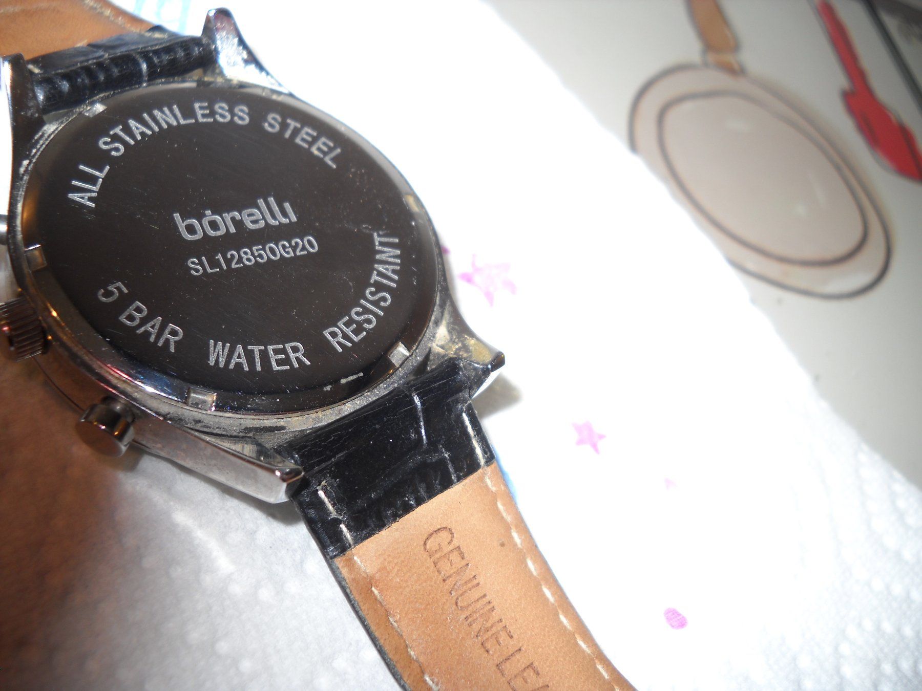 Uhren: Borelli Armbanduhr.Modellnummer: SL12850G20 Chronograph – Gebraucht aus Winkel von Mordred2 7