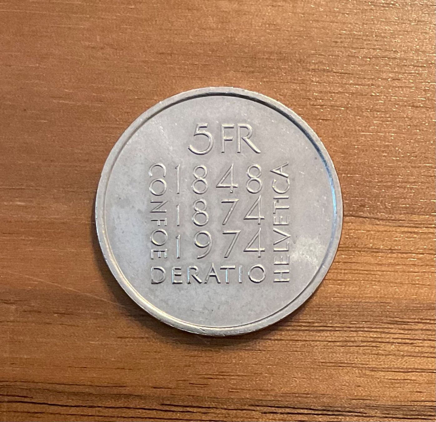 Tutti le monete: 5 francs – Usato da Carouge GE venduto da Petronille5 1