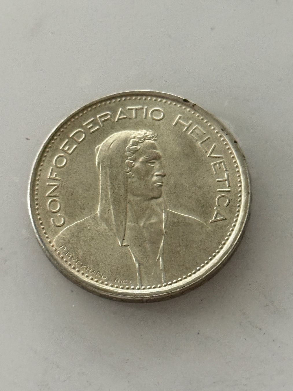 Alle Münzen: 5 Franken 1966  Silber – Gebraucht aus Wallisellen von SWISS_SILVER1