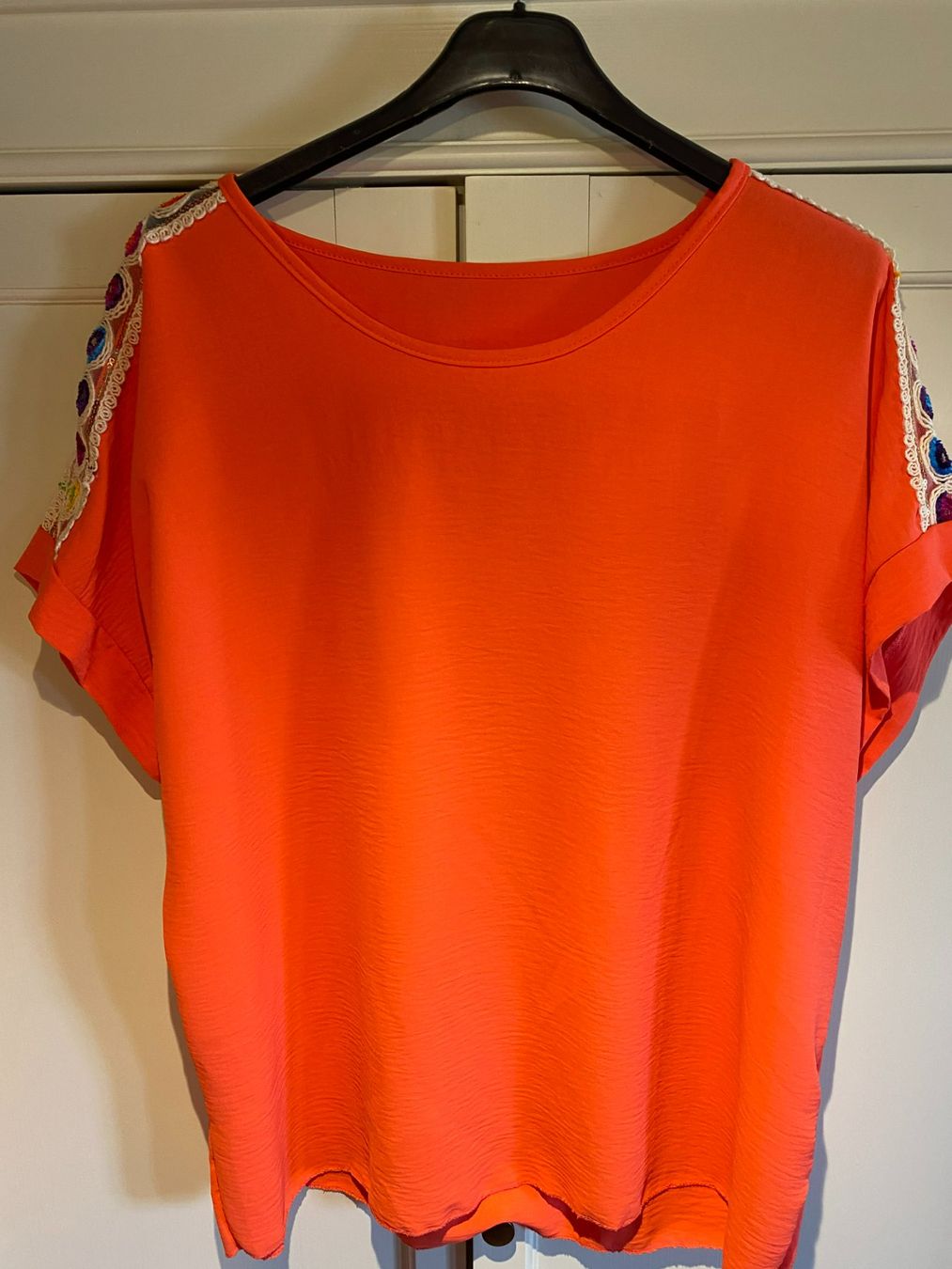 Camicette: BLUSENKLEID NEON ORANGE-DAMEN – Nuovo (secondo la descrizione) da Meienried venduto da ManuelaBoutique 7
