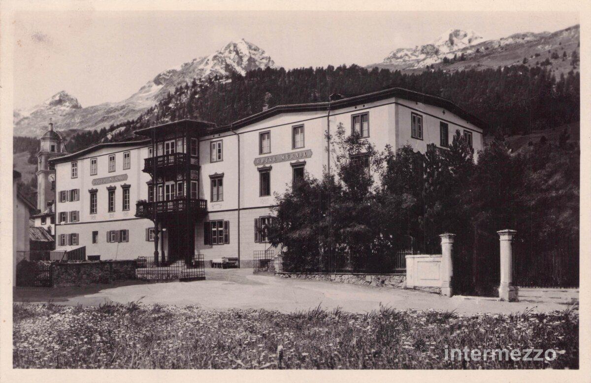Cartoline postali: Celerina GR // ca. 1930 Hotel Murail – Usato da Basel venduto da intermezzo12