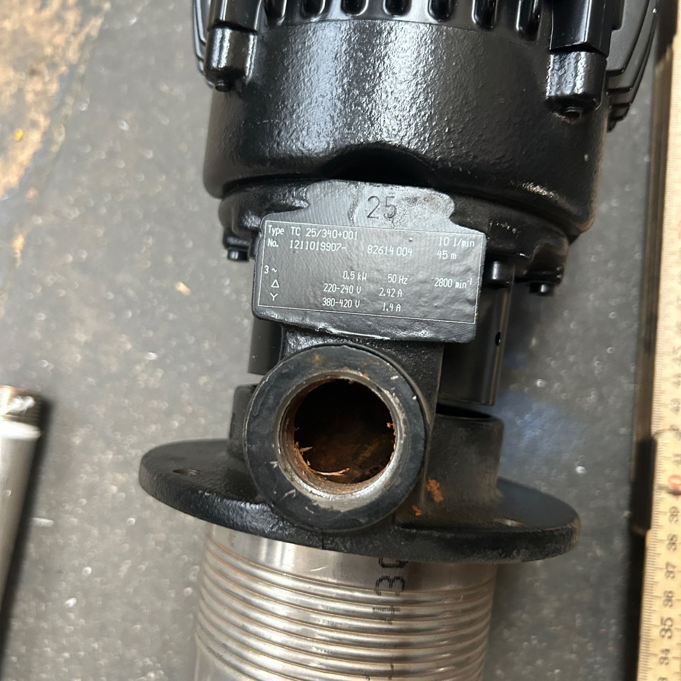 Pumpen & Teile: Brickmann TC25/340 10l/min Kühlmittelpumpe – Neu (gemäss Beschreibung) aus Untersiggenthal von sinamoll 4