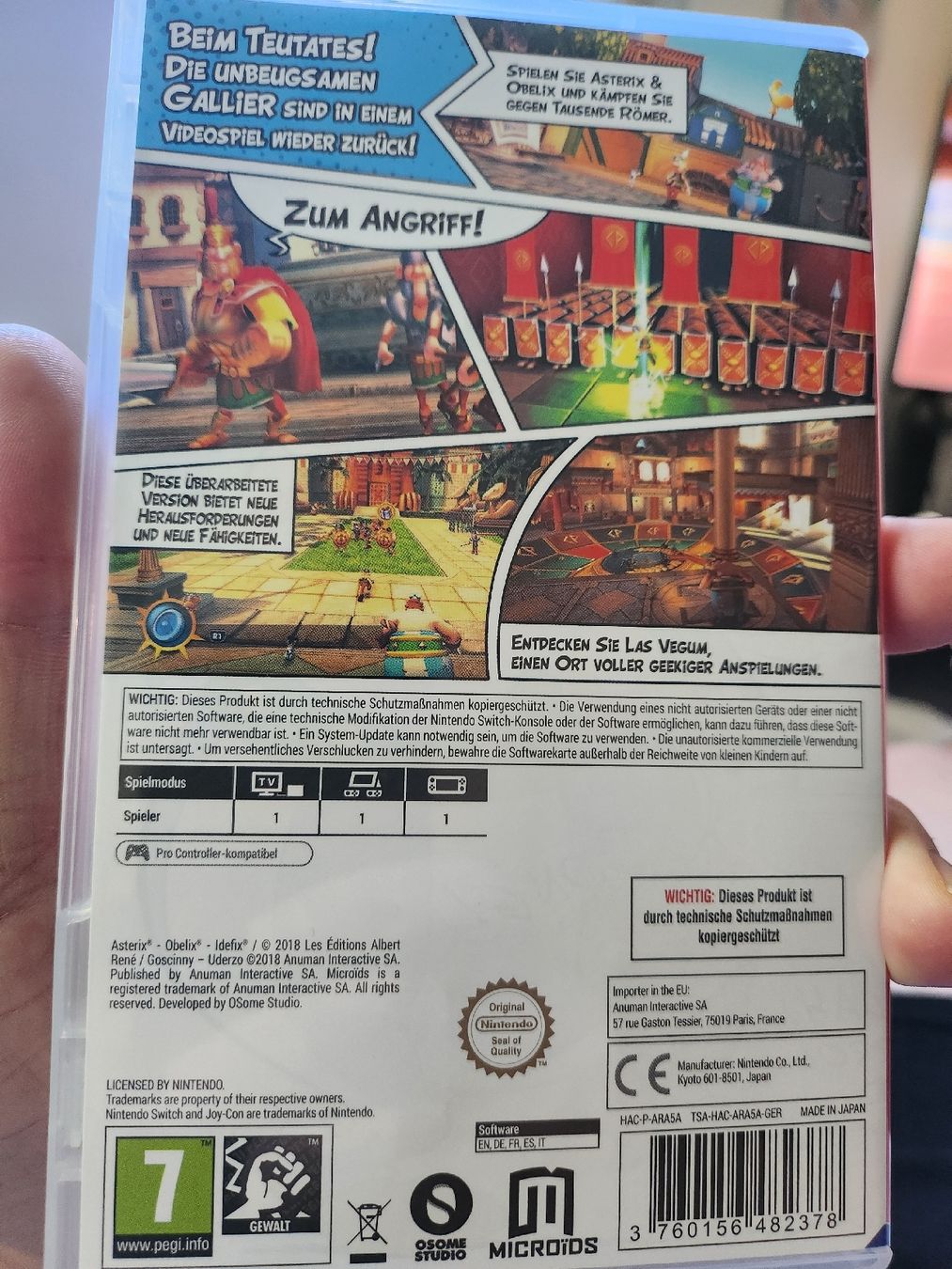 Giochi: Jeu Nintendo Switch Astérix & Obélix XXL 2 – Usato da Sion venduto da Oel2pol 2
