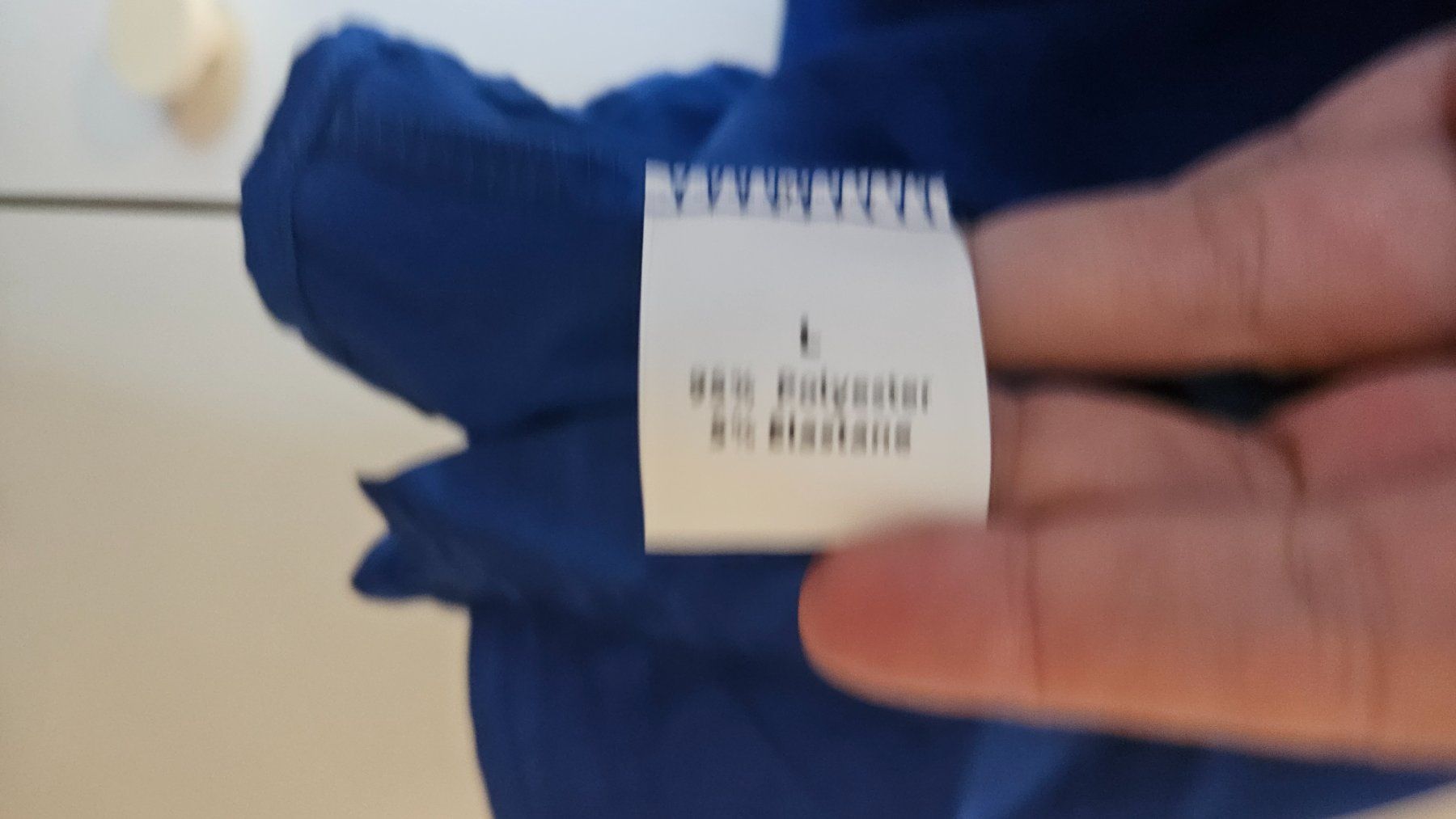 Blusen: Camicetta blu tg.L poliestere – Gebraucht aus Melano von H-Sara 2