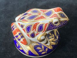 Frosch Royal Crown Derby Englisch Bone -