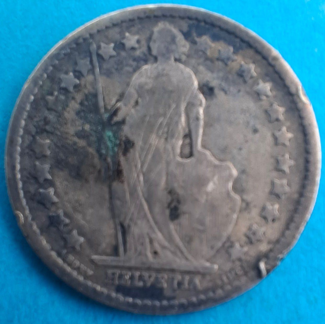 Tutti le monete: CHF___0.50 1879 SS – Usato da Fribourg venduto da Kiki020 1
