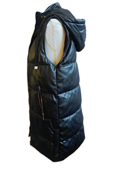 Zara Vestes: Gr. 36 ZARA Puffer Weste lang schwarz – D'occasion à Basel par FRAU.ZAUBER.MOND 3
