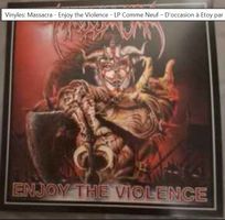 Massacra - Enjoy the Violence - LP Comme Neuf, Rare!