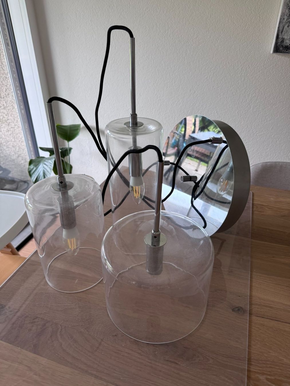 Lampadari & plafoniere: Deckenleuchte - Glas und Metall – Usato da Kilchberg ZH venduto da nalbantd 1