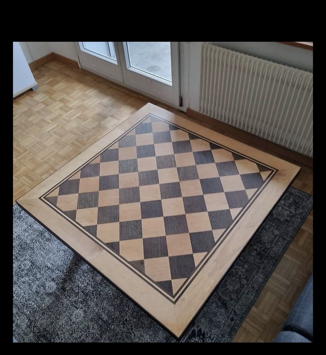 Tische: Table basse marqueterie / Intarsien Couchtisch – Gebraucht aus Biel/Bienne von NinaPI