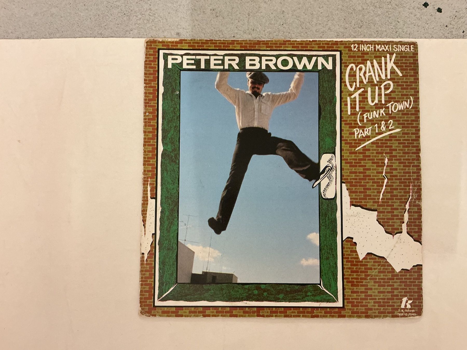 Schallplatten: Peter Brown Maxi-Single - Crank It Up – Gebraucht aus Winterthur von Tumko-Vinyl