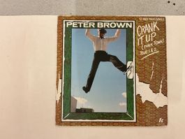 Peter Brown Maxi-Single - Crank It Up