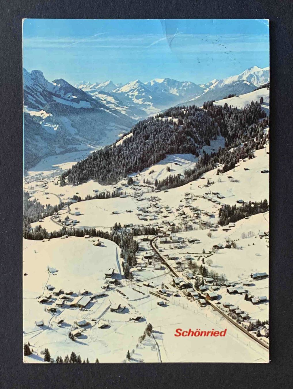 Ansichtskarten: AK Schönried Berner Oberland – Gebraucht aus Goldau von artelier1