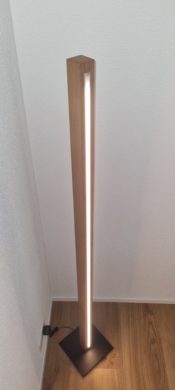 Lampade: Massiv Eichenholz-LED-Stehleuchte 160cm – Nuovo (secondo la descrizione) da Pfeffikon LU venduto da Andy1969 9