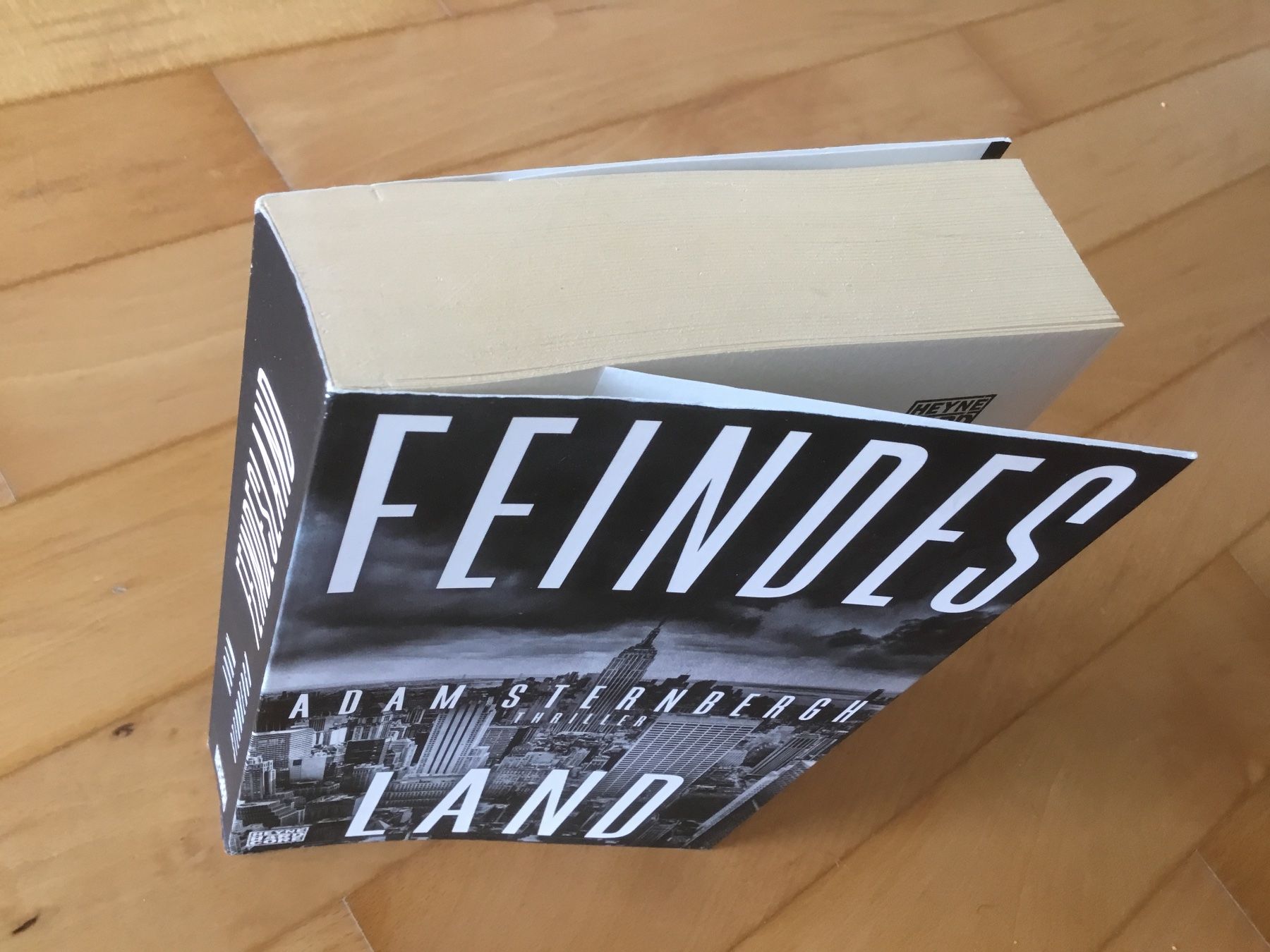 Bücher: Adam Sternbergh - Feindesland - Thriller - – Gebraucht aus Kerzers von Georges3210 2