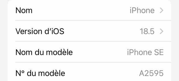 Apple Handys / Smartphones: Apple iPhone SE 2022 (3rd gen) - 64GB - Model A2595 – Gebraucht aus Genève von abch123