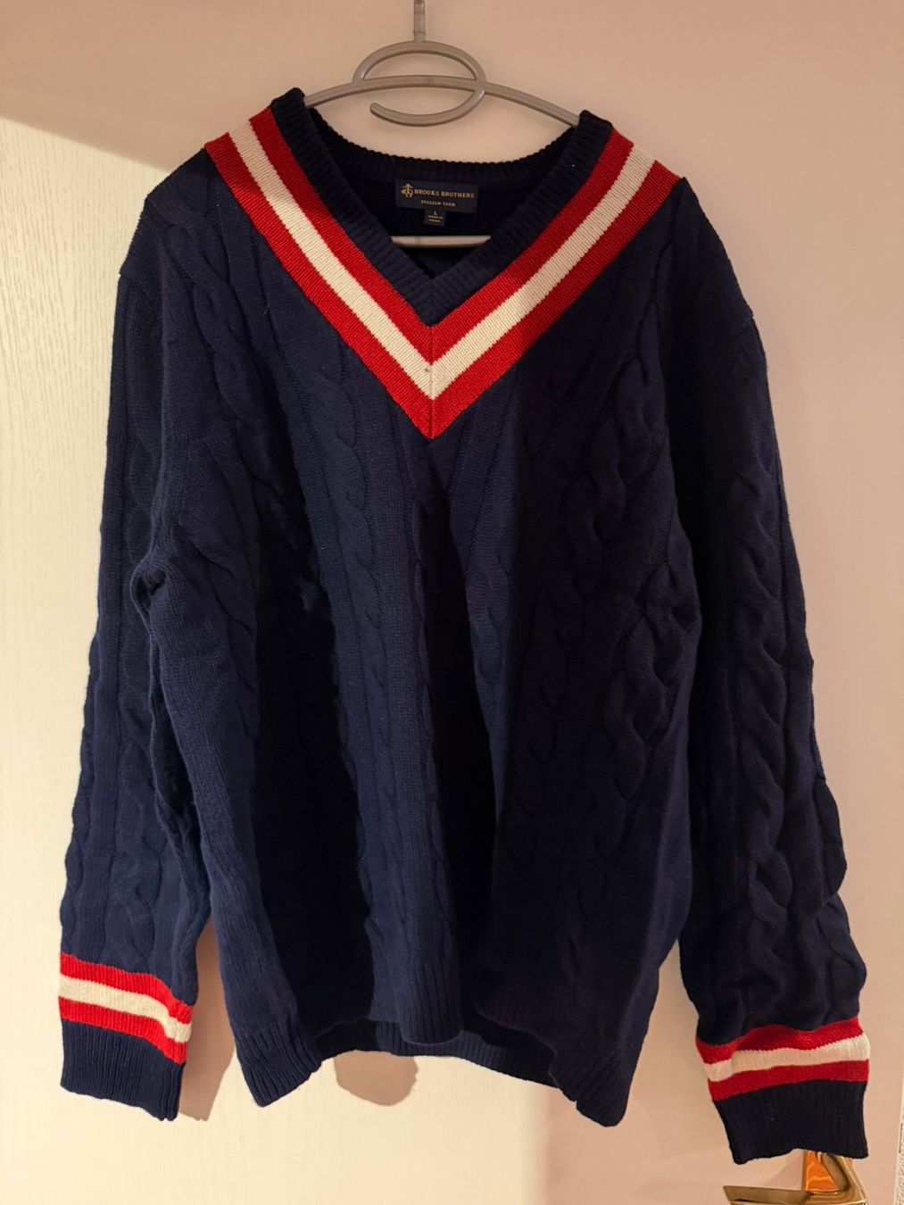 Pullover & Sweatshirts: Wollpullover V-Ausschnitt - L – Gebraucht aus Winkel von Studi66