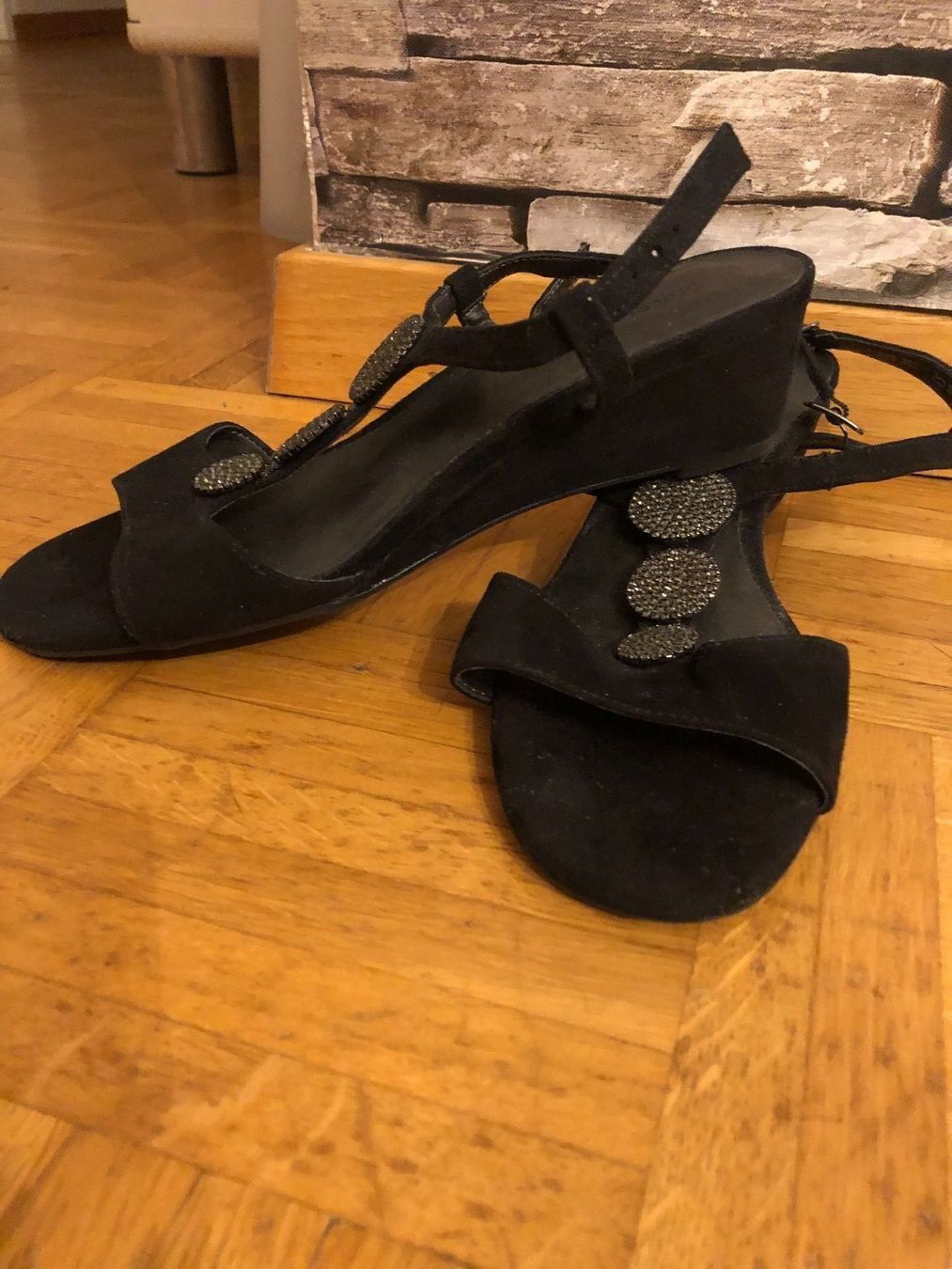 Scarpe da donna: Sandale schwarz Gr. 38 – Usato da Wettingen venduto da Hasta80 1