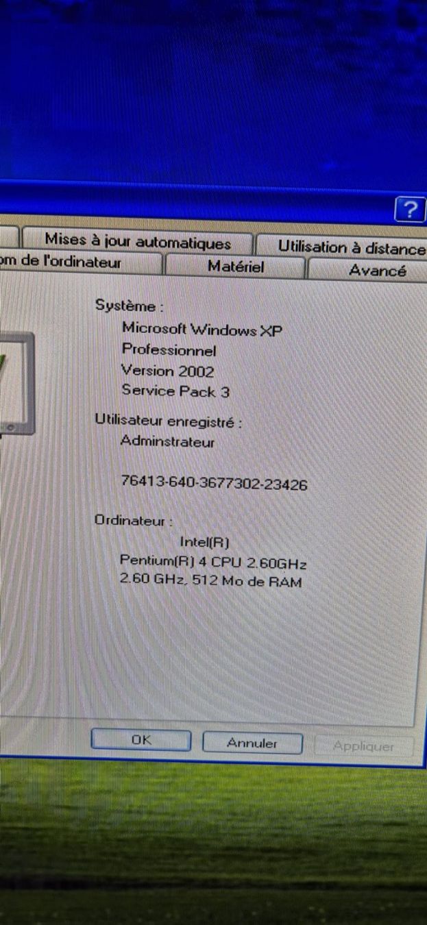 Intel PC: PC rétro XP pro SP3 - Pentium 4 2.6 ghz – Usato da Neyruz FR venduto da RetroLab_ 3