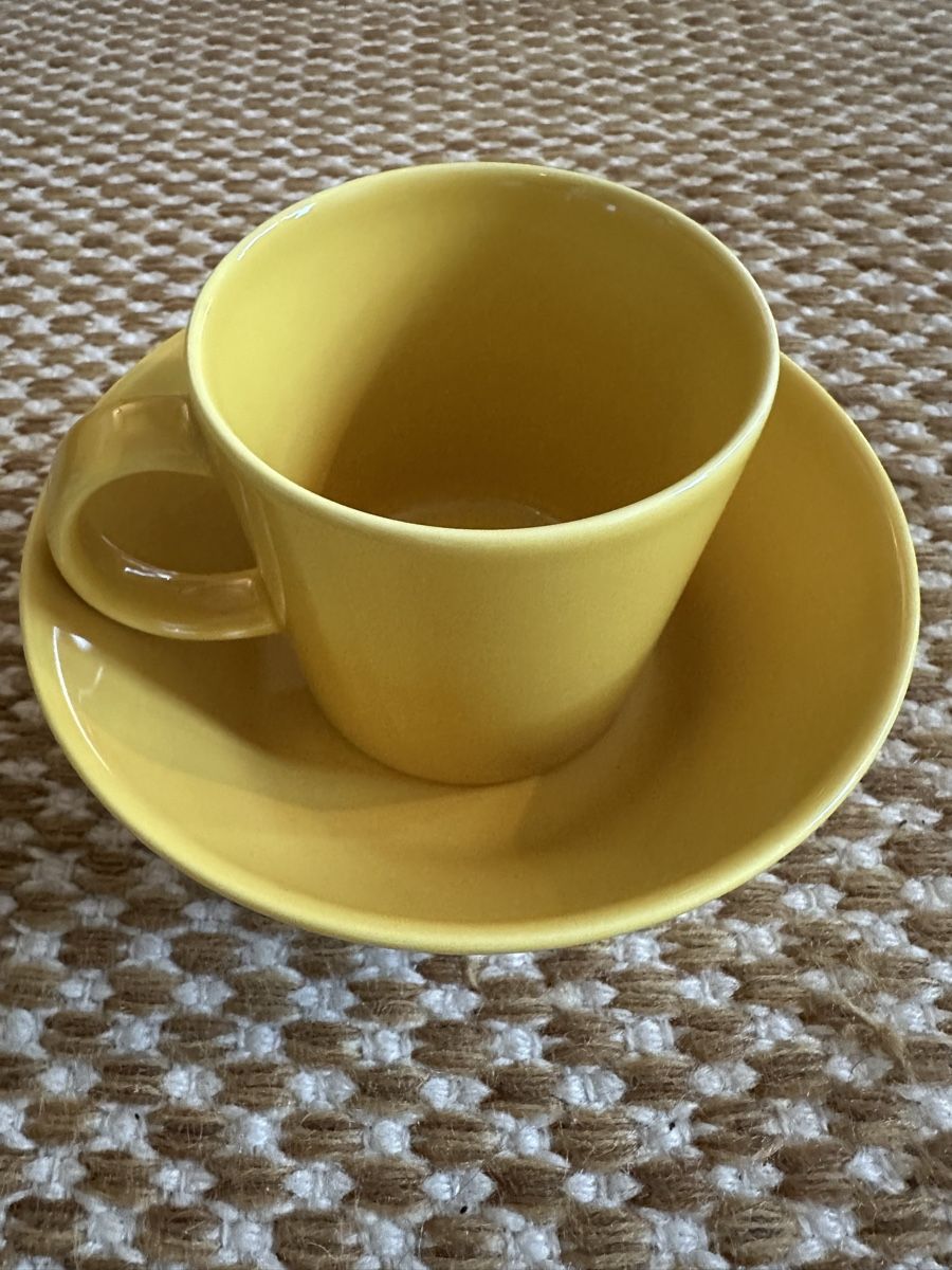 Iittala Set di piatti: IITTALA Teema Tasse und Schale – Usato da Steffisburg venduto da ThymusVulgaris