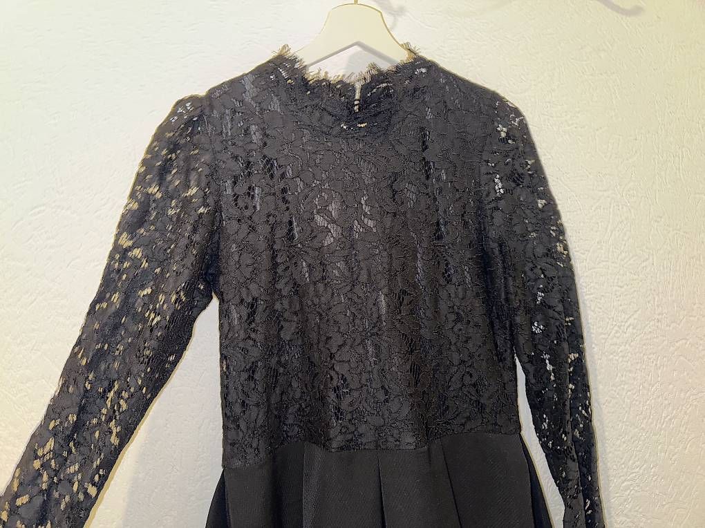 C&A Vestiti: Schwarzes Spitzenkleid Molly Bracken Grösse L – Usato da Aarburg venduto da ktu_zm5p 1