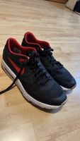 Nike Air Max Schuhe, Gr.46, Schwarz/Rot - Top Zustand!