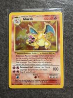 Pokémon Karte Glurak Base Set Deutsch