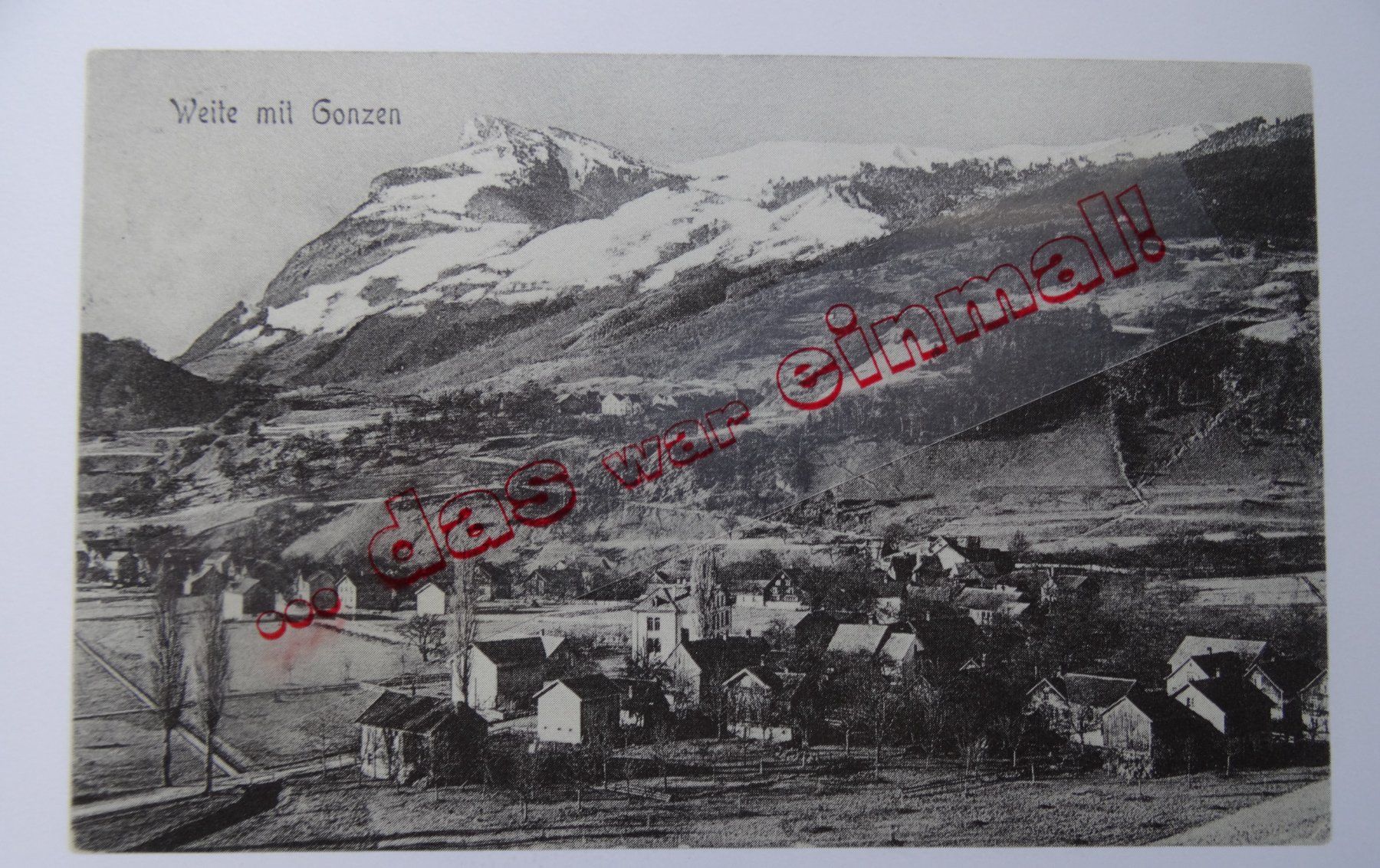Cartoline postali: St. Gallen Wartau Weite  anno 1911 – Usato da Safnern venduto da Wstussi