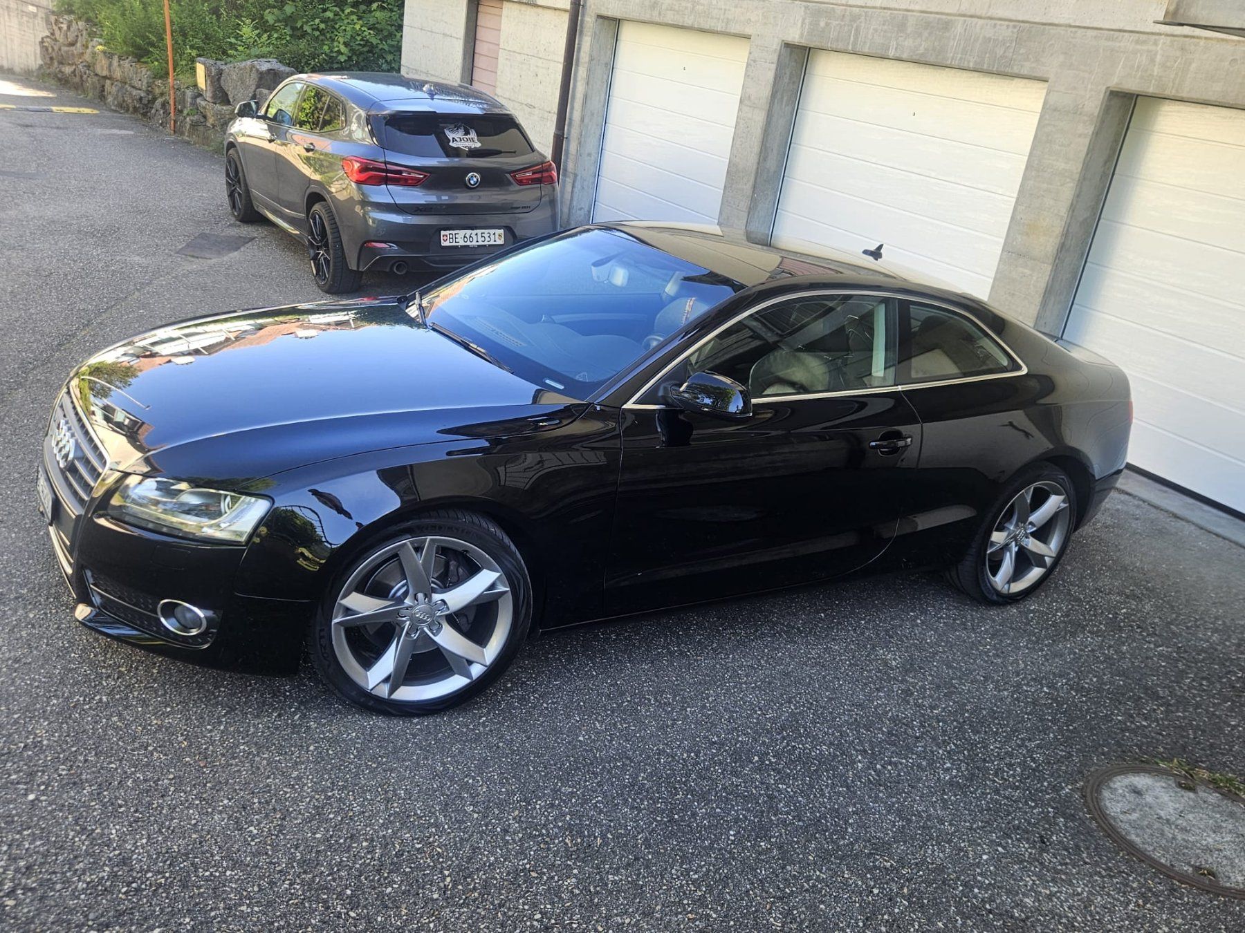 Audi Automobili: Audi A5 Coupé noire Quattro – Usato da Bévilard venduto da m.ochsen