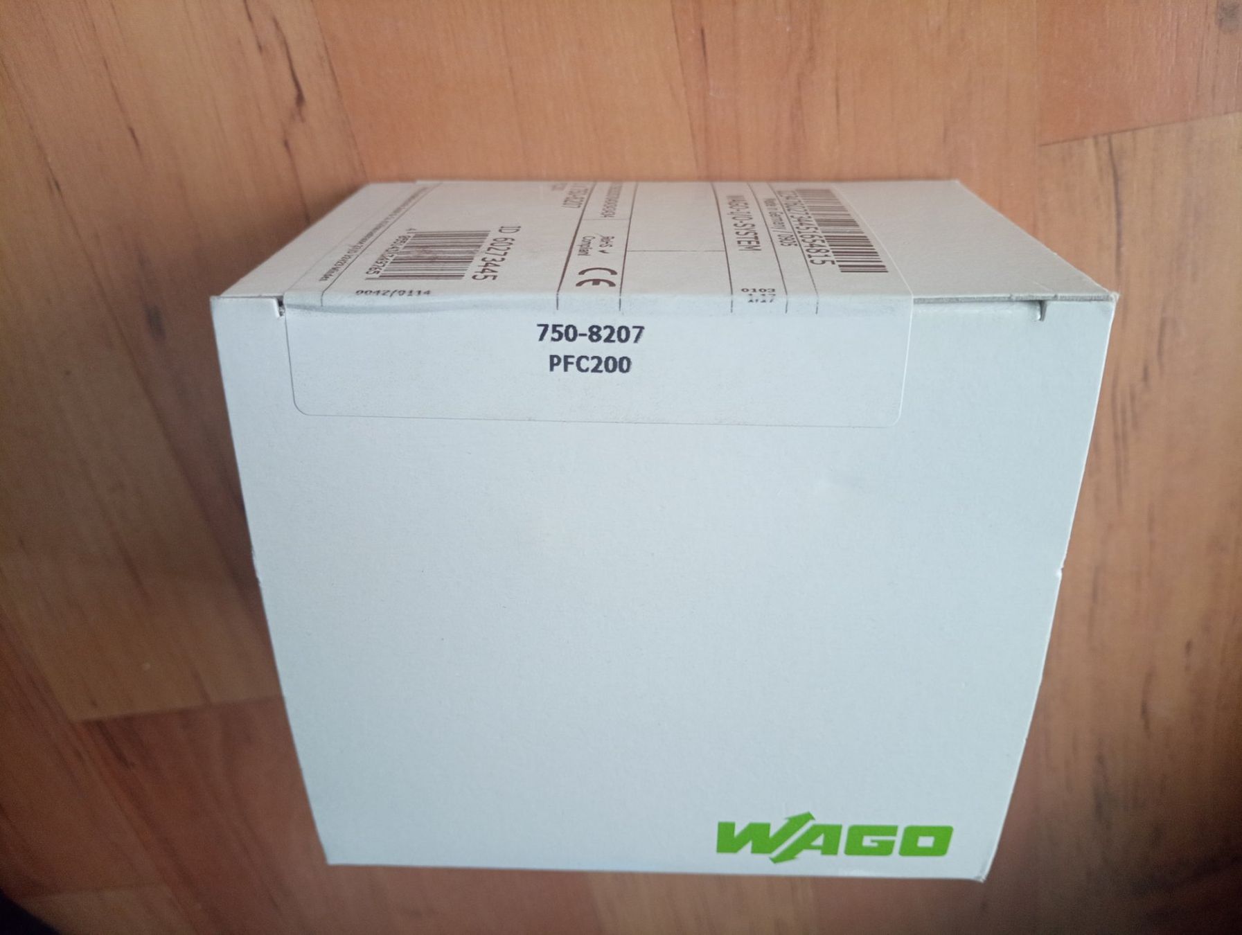 Wago Componenti elettronici: WAGO Controller PFC200; 2 x ETHERNET, RS-232/-485 / 750-8207 – Nuovo e nell'imballaggio originale da Ufhusen venduto da HKSC 1