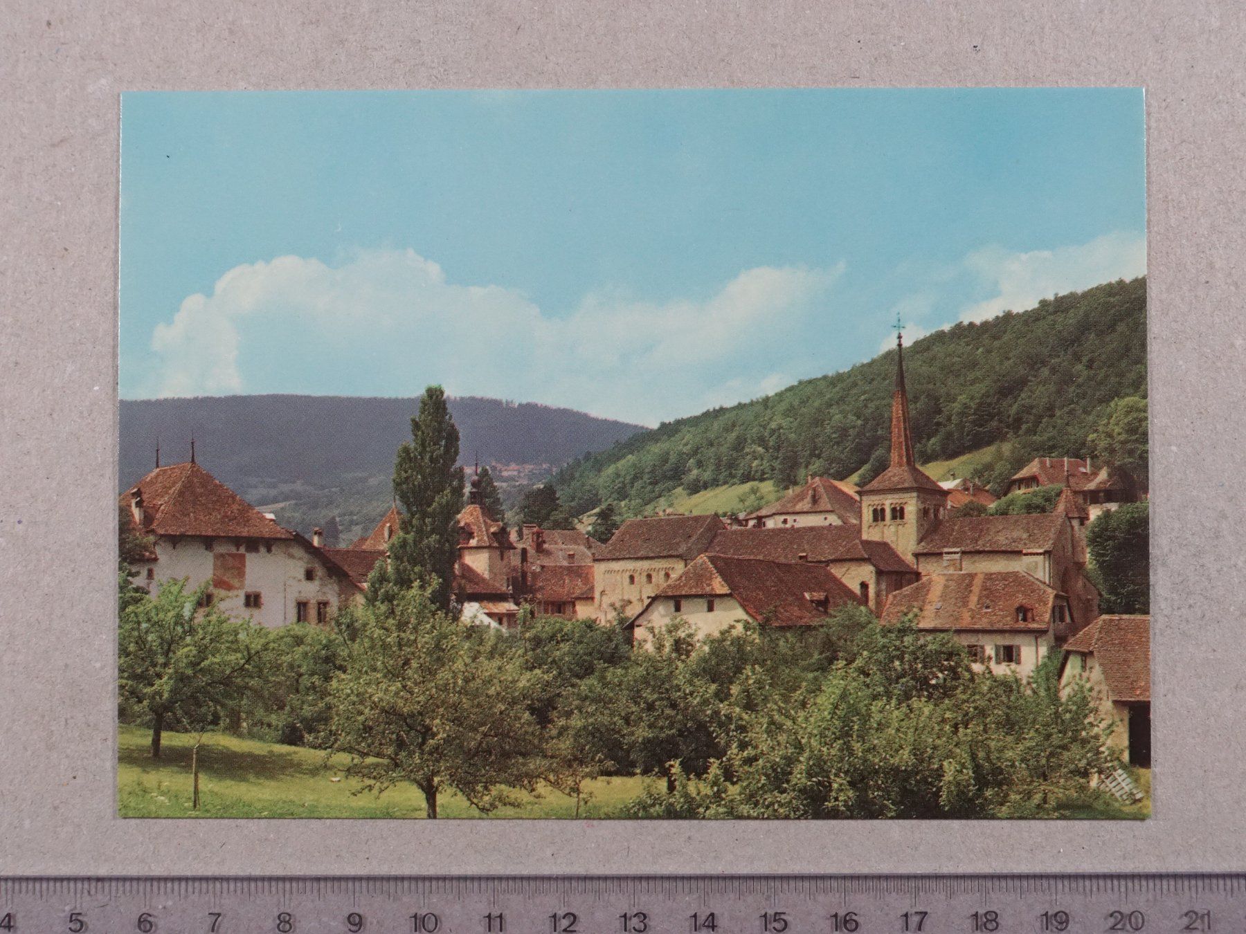 Ansichtskarten: Romainmôtier – Gebraucht aus Lenzburg von fh1