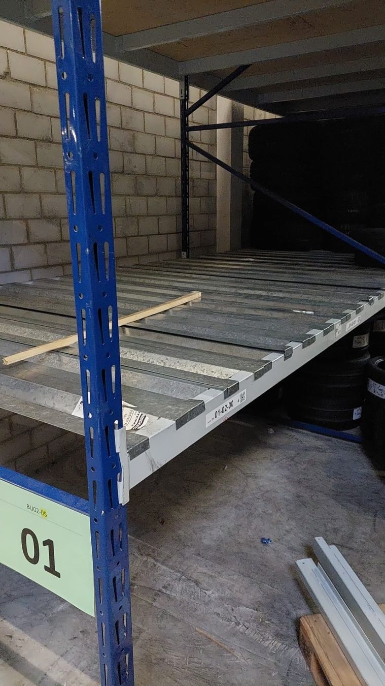 Scaffali: Palettenregal 32m – Usato da Zell venduto da lustenberger88 1