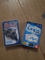 2 Kartenspiele: Super Motos & Logic Cards
