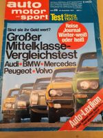AMS 26/73 Volvo 144 BMW 520 504 230.4  Audi100 Simca TI xa