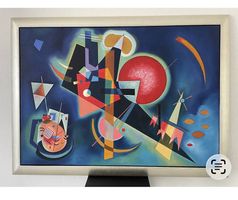 Gemälde: Im Blau von Wassily Kandinsky