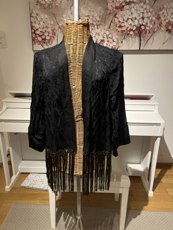 Elegante Fransen Jacke, Zara Woman, M