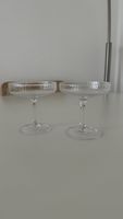 Set of 2/ Champagne glasses/ ferm living